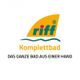 Logo mit Schriftzug: "riff Komplettbad - Das ganze Bad aus einer Hand".