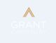 Logo of Grant Carpentry with a stylized wooden triangle and light blue background.