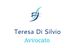 Logo con il nome "Teresa Di Silvio" e la parola "Avvocato" in blu su sfondo bianco.