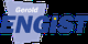 Logo mit blauem Schriftzug "Gerold ENGIST" auf hellblauem Hintergrund.
