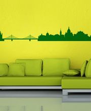 Wandtattoo Skyline Dresden