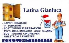 Annuncio per servizi idraulici e di pittura, contatto cellulare 3471327177.