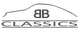 Logo mit Autodach-Kontur, "BB" und darunter der Text "CLASSICS" in Großbuchstaben.