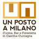 Logo "Un Posto a Milano", Cucina, Bar e Foresteria in Cascina Cuccagna.