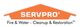 SERVPRO logo: Fire & Water - Cleanup & Restoration in orange roof design.