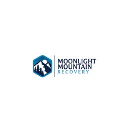 Hexagonal logo with mountains and trees next to "Moonlight Mountain Recovery" text.