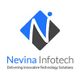 Logo of Nevina Infotech with the tagline: Delivering Innovative Technology Solutions.