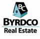 Byrdco Real Estate logo with a birdhouse design labeled "BC" on top.