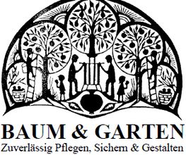 Baum- & Gartenpflege Logo