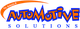 "Automotive Solutions logo with orange and blue text on a transparent background."