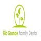 Logo with green plant and text: "Rio Grande Family Dental".