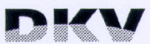 Logo mit den Buchstaben "DKV" in schwarz auf weißem Hintergrund.