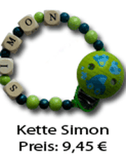 Schnullerkette Simon