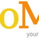 Logo colorato con scritta "JooMa" e slogan "your digital future" in grigio.