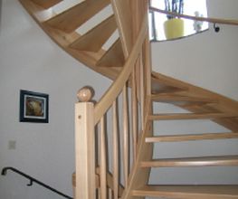 Holzwagentreppe
