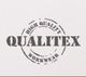 Logo mit Text: "QUALITEX", umgeben von "High Quality Workwear".