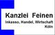Logo der Kanzlei Feinen, spezialisiert auf Inkasso, Handel, Wirtschaft in Köln.