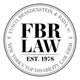 Circular FBR Law logo for a New York disability firm, established in 1978.