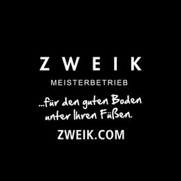 Zweik Meisterbetrieb Logo mit Slogan: "...für den guten Boden unter Ihren Füßen."