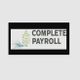 "Complete Payroll logo with a pine cone graphic on a white background."