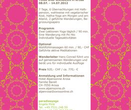 Druckvorlagen-Erstellung für paradiesyoga.de