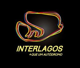Circuito colorido do Autódromo de Interlagos com texto: "Interlagos + que um autódromo".
