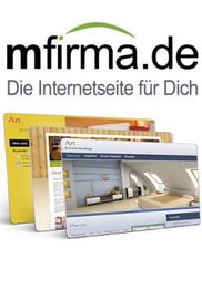 Webvorlagen von mfirma.de, mit Slogan: "Die Internetseite für Dich".
