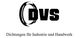 Logo mit DVS-Text und Slogan: "Dichtungen für Industrie und Handwerk".