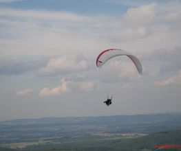 Tandem-Gleitflug