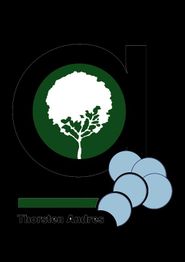 Logo mit einem Baum im grünen Kreis und fünf blauen Halbkreisen; Text: Thorsten Andres.