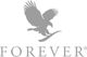 Silhouette eines Adlers über dem Wort "FOREVER".