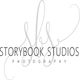 Elegant "Storybook Studios Photography" logo with swirling script design.