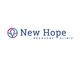 Logo of New Hope Recovery Clinic with a colorful emblem on the left.