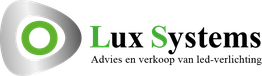 Logo met een zilver en groene stijl, met de letters "OLS" in het midden.