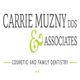 Logo for Carrie Muzny DDS & Associates, Cosmetic and Family Dentistry.