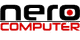 Logo con la scritta "nero COMPUTER" in nero e rosso, con un punto rosso sopra la "r".