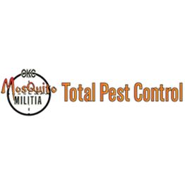 Logo for OKC Mosquito Militia Total Pest Control.