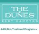 Logo of The Dunes East Hampton; text: "Addiction Treatment Programs".