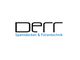 Logo mit der Aufschrift: "Derr Spanndecken & Folientechnik".