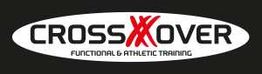 Logo mit Text "Crossover Functional & Athletic Training" in Schwarz und Rot auf Weiß.