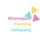 "Shreveport Painting Company logo with colorful triangles."
