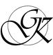 Ein stilisiertes Logo mit den Buchstaben G und K, überlagert von einem Kreis.