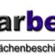 Logo mit Text: "MarbeX" in Schwarz und Lila, darunter "Oberflächenbeschichtung".
