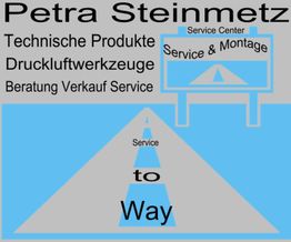 Petra Steinmetz Werbung: Technische Produkte, Druckluftwerkzeuge, Service, Verkauf und Beratung.