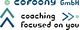 Logo der Cofoony GmbH mit Pfeilen und dem Slogan "coaching focused on you".