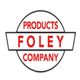"Logo with text: 'Products Foley Company' in red inside a circle."