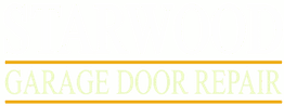 "Starwood Garage Door Repair text on a light background."