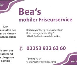 Bea's mobiler Friseurservice Logo