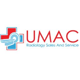 UMAC Radiology Sales and Service logo with imaging equipment.