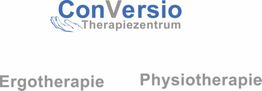 Logo des Therapiezentrum ConVersio mit Schwerpunkt auf Ergo- und Physiotherapie.